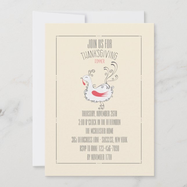 Einladung zum Erntedank (Vorderseite)