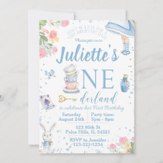 Einladung zum ersten Alice im Wunderland