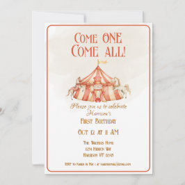 Einladung zum ersten Geburtstag