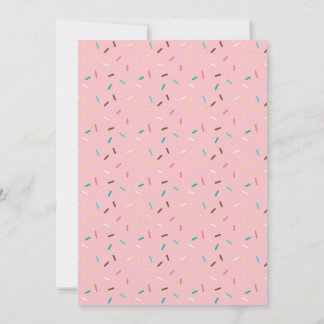 Einladung zum ersten Geburtstag von Donut inspirie