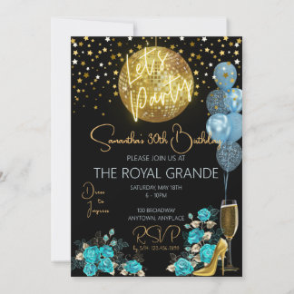 Einladung zum Extravaganten Geburtstag von Classy 