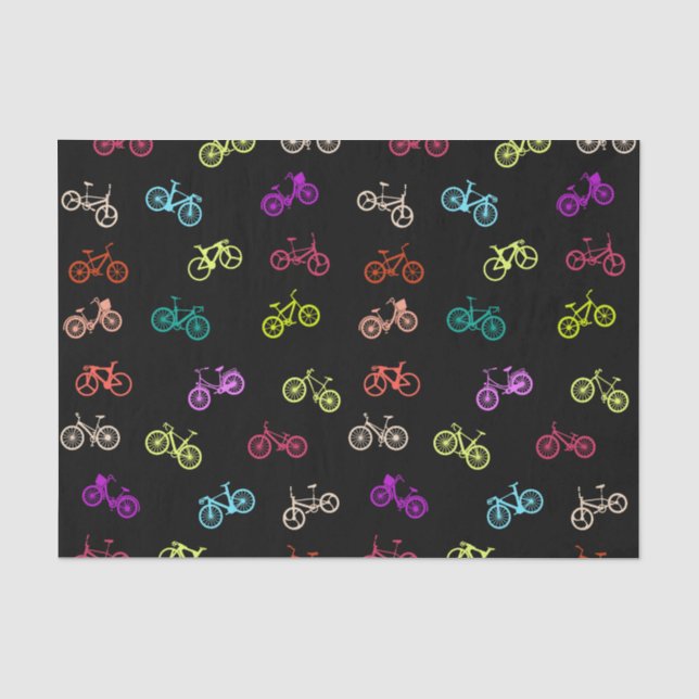 Einladung zum Fahrradmuster Seidenpapier (Vorderseite)