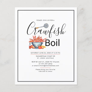 Einladung zum Familien-Crawfish-Kochfest Treffen