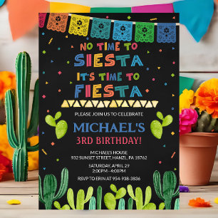 Einladung zum Fiesta-Geburtstag Mexikanische Par