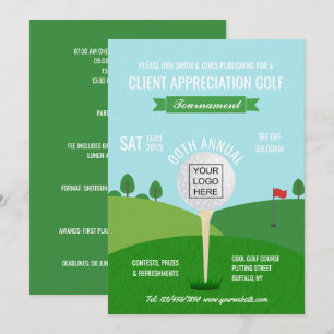 Einladung zum Firmen-Golfturnier