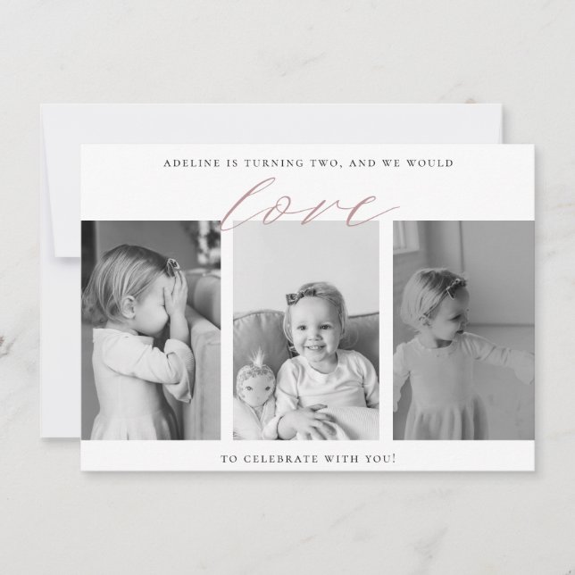 Einladung zum Foto (Vorderseite)