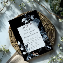 Einladung zum Frostigen Winter Floral Wedding