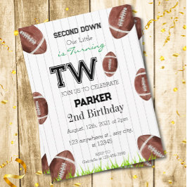 Einladung zum Fußball im zweiten Jahr