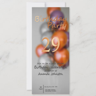 Einladung zum Geburtstag