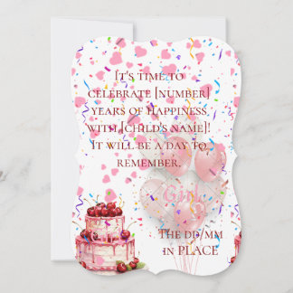 Einladung zum Geburtstag