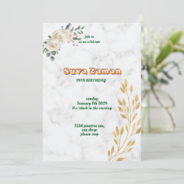 Einladung zum Geburtstag