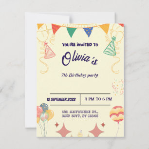 Einladung zum Geburtstag