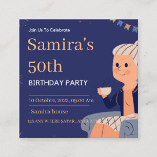 Einladung zum Geburtstag