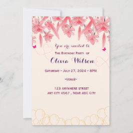 Einladung zum Geburtstag