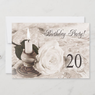 Einladung zum Geburtstag 20 Jahre alt