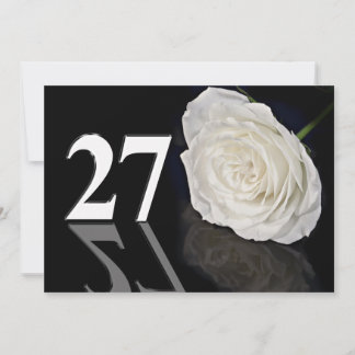 Einladung zum Geburtstag 27 Jahre alt