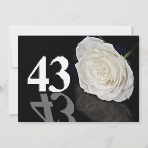 Einladung zum Geburtstag 43 Jahre alt
