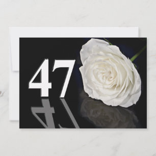 Einladung zum Geburtstag 47 Jahre alt