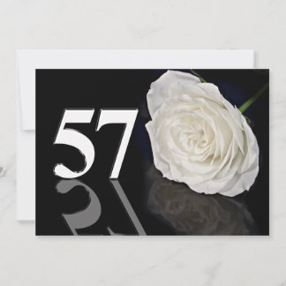Einladung zum Geburtstag 57 Jahre alt