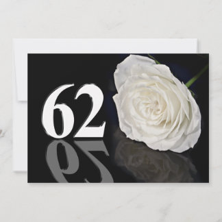 Einladung zum Geburtstag 62 Jahre alt