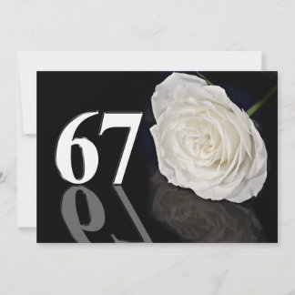 Einladung zum Geburtstag 67 Jahre alt