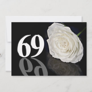 Einladung zum Geburtstag 69 Jahre alt