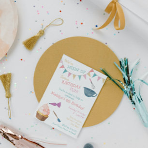 Einladung zum Geburtstag backen