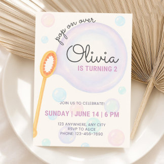 Einladung zum Geburtstag der Blase, zweite Einladu