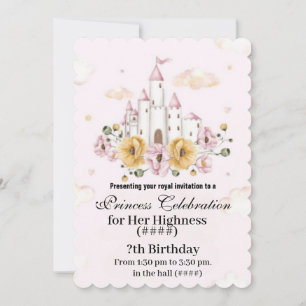 Einladung zum Geburtstag der Prinzessin
