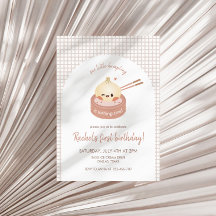 Einladung zum Geburtstag, Dim Sum Birthday