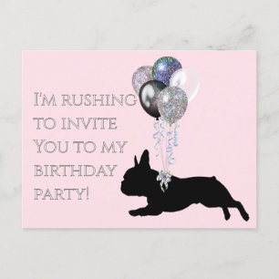 Einladung zum Geburtstag eines Franzosen