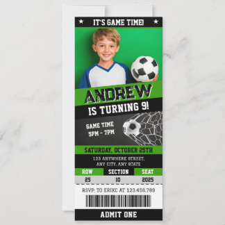 Einladung zum Geburtstag eines persönlichen digita
