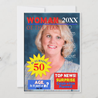 Einladung zum Geburtstag FOTO - Zeitschriftenabdec