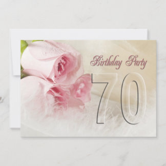 Einladung zum Geburtstag für 70 Jahre