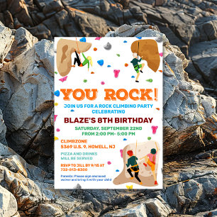 EINLADUNG ZUM GEBURTSTAG FÜR JEGLICHES ALTER - Roc