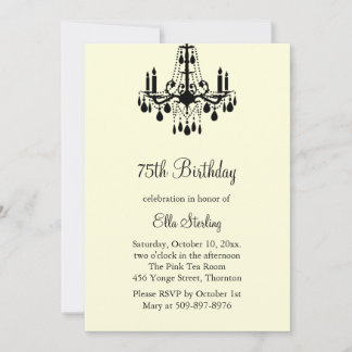 Einladung zum Geburtstag im Grand Ballroom (Elfenb