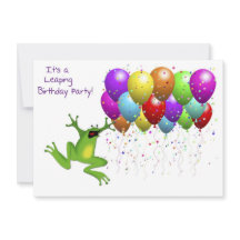 Einladung zum Geburtstag im Leap Year