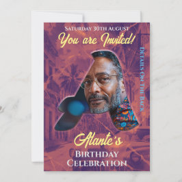 Einladung zum Geburtstag individualisierbares Inti