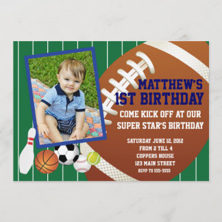 Einladung zum Geburtstag von Allstar Football
