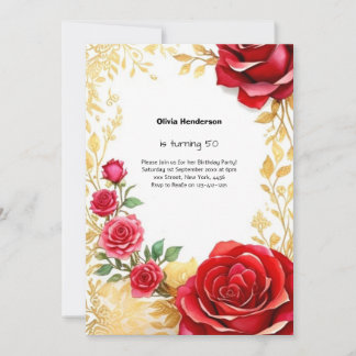 Einladung zum Geburtstag von Custom