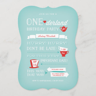 Einladung zum Geburtstag von Onederland