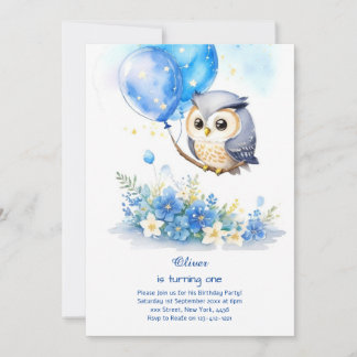 Einladung zum Geburtstag von Owl