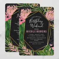 Einladung zum Geburtstag Wochenende