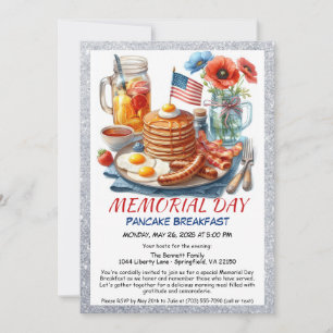 Einladung zum Gedenktag Pancake Breakfast