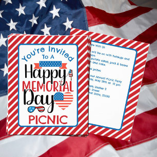 Einladung zum Gedenktag - Picnic Neighbour Cookout Flyer