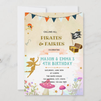 Einladung zum gemeinsamen Geburtstag von Piraten u