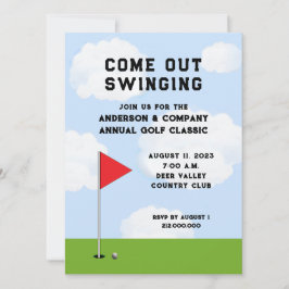 Einladung zum Golfturnier