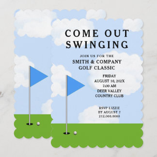 Einladung zum Golfturnier