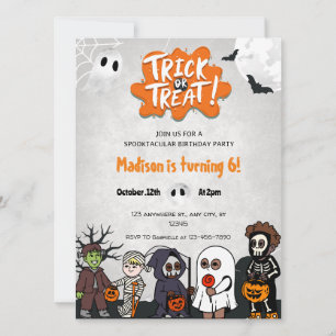 Einladung zum Halloween-Party von Kindern