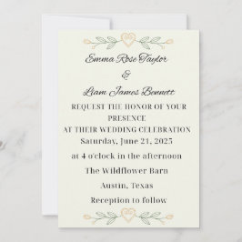 Einladung zum Hochzeitsfeiern